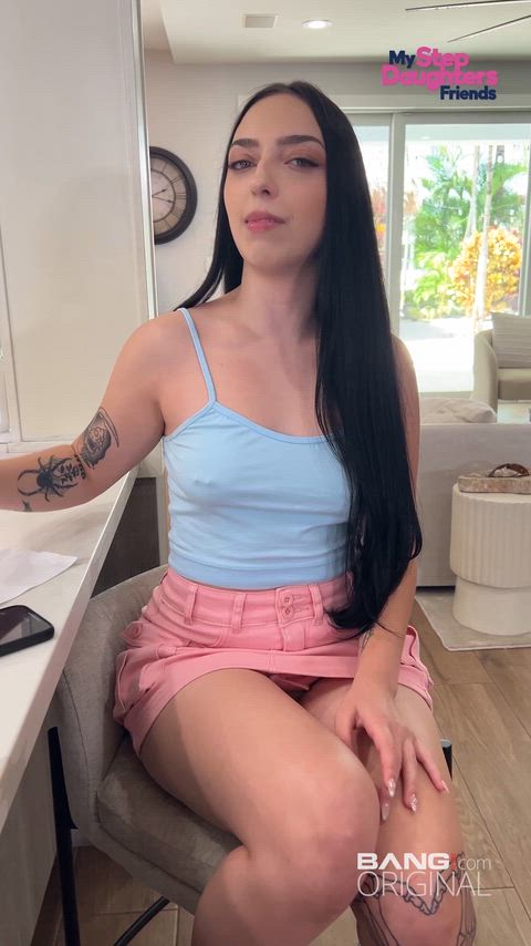 Scarlett Rosewood Gives Her Friend’s Stepdad A Naughty Sex-Ed Lesson