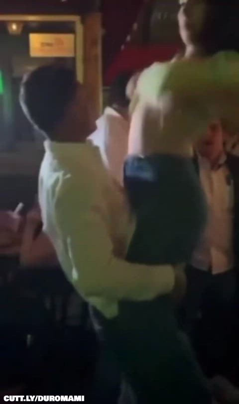 Amateur Exhibitionist Flashing Funny Porn Party Public Slutty Trashy Trashy Boners r/NSFWFunny Porn GIF by duromami