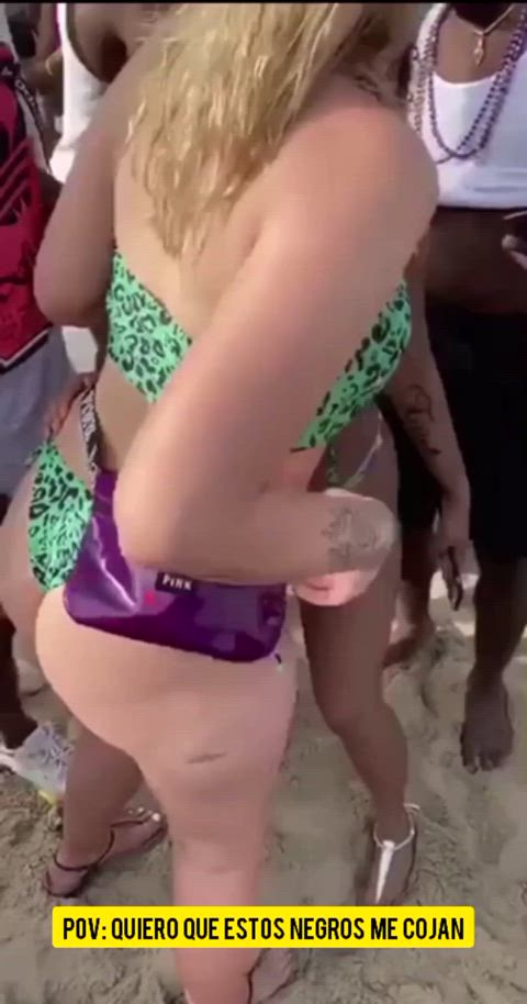 Amateur Big Ass Bikini Dancing Festival Interracial Pawg Public Seducing Teen Porn GIF by duromami
