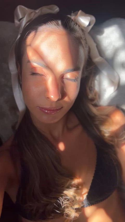 A doll's sweet little tongue