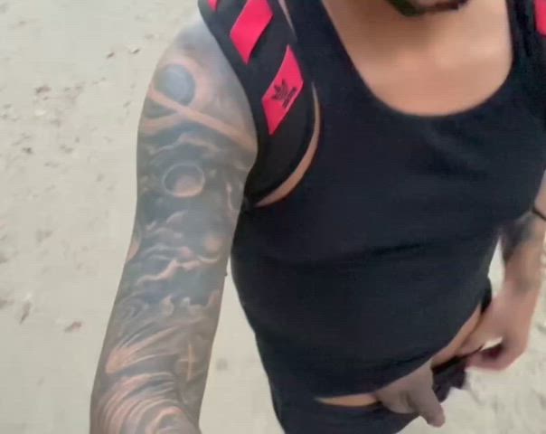 A walk & piss in the park