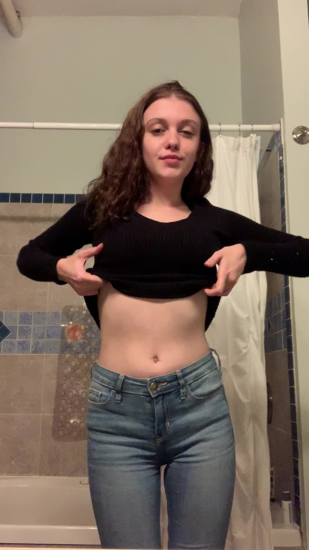 Little tittys can still be a major turn on.. right?