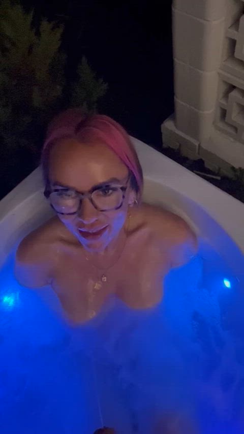 My first time ever being pissed on and it was so hot I couldn’t help myself swallowing it
