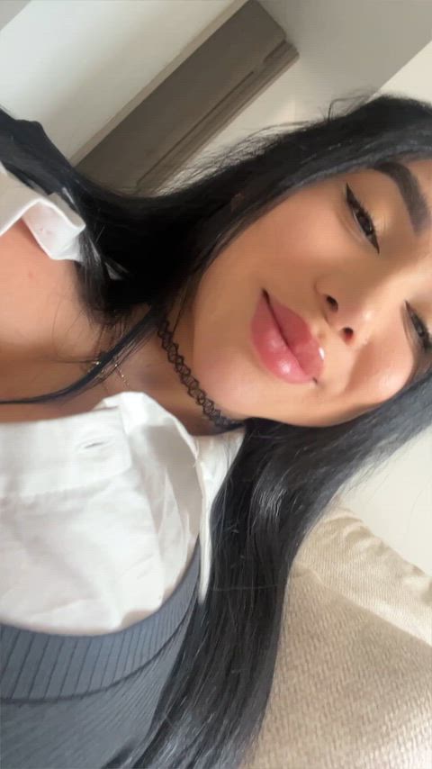 If I slapped your face with my girlcock, would you pull away or beg for it?