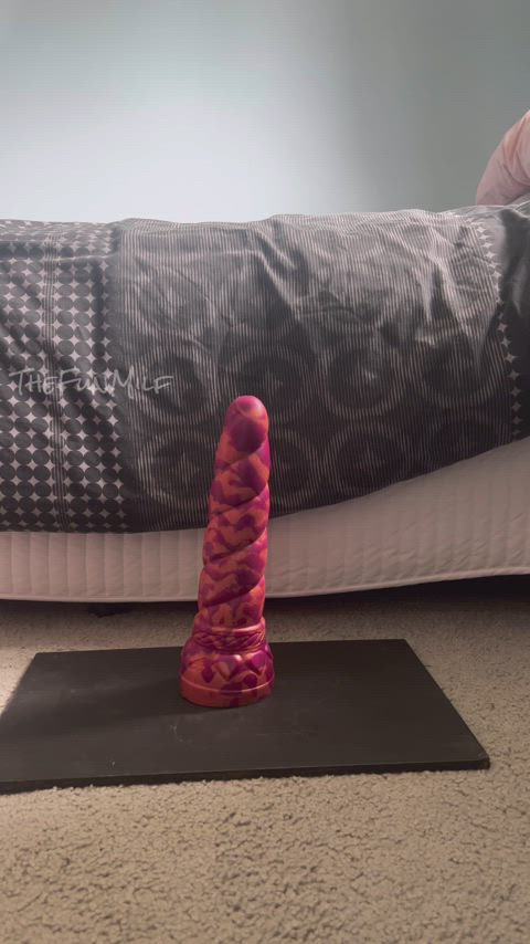 Bad Dragon Dildo Huge Dildo Porn GIF by thefunmilf