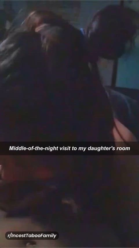Middle-of-the-night visit to my daughter's room