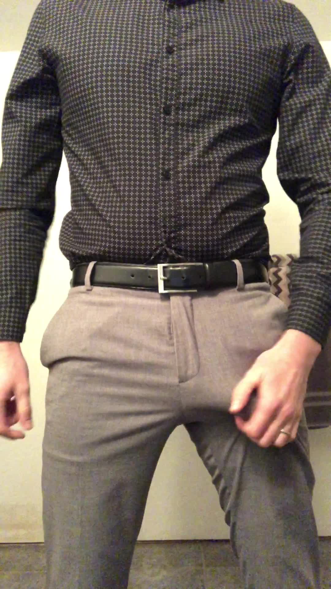 Making a mess of my slacks