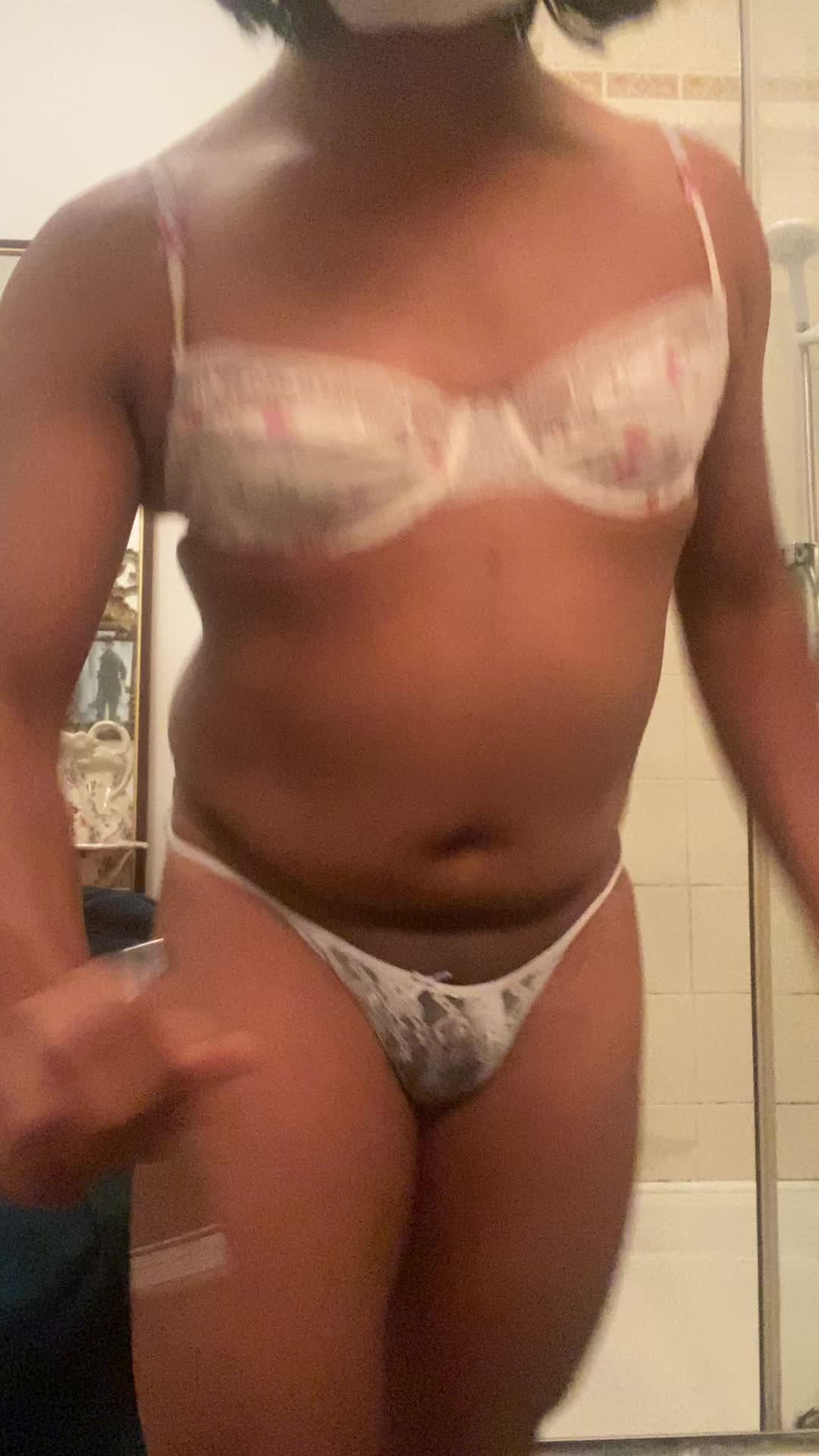 Trying To Shuffle Dance In Training Bra And Panties Porn GIF by sissycdslut