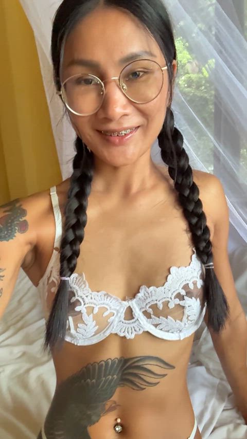 Wanna join my petite Asian ass in bed?