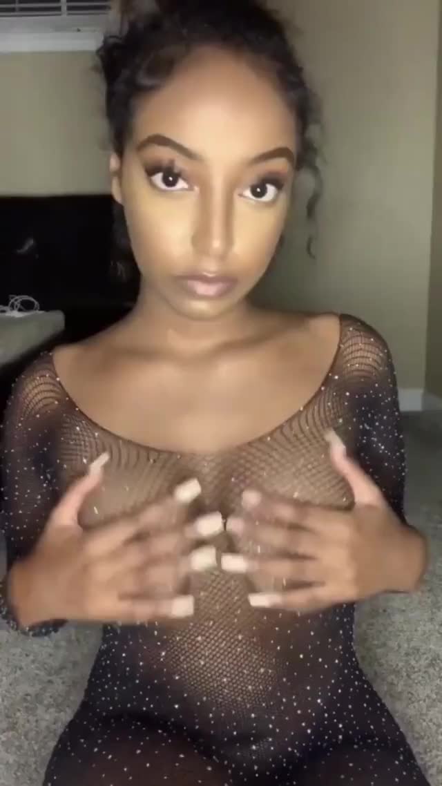 Ebony Tits Porn GIF by twittersluts