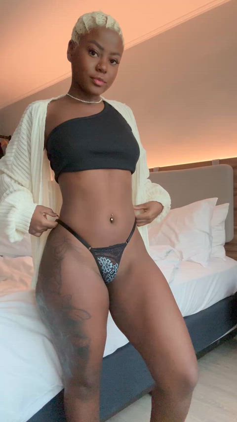 young chocolate girl