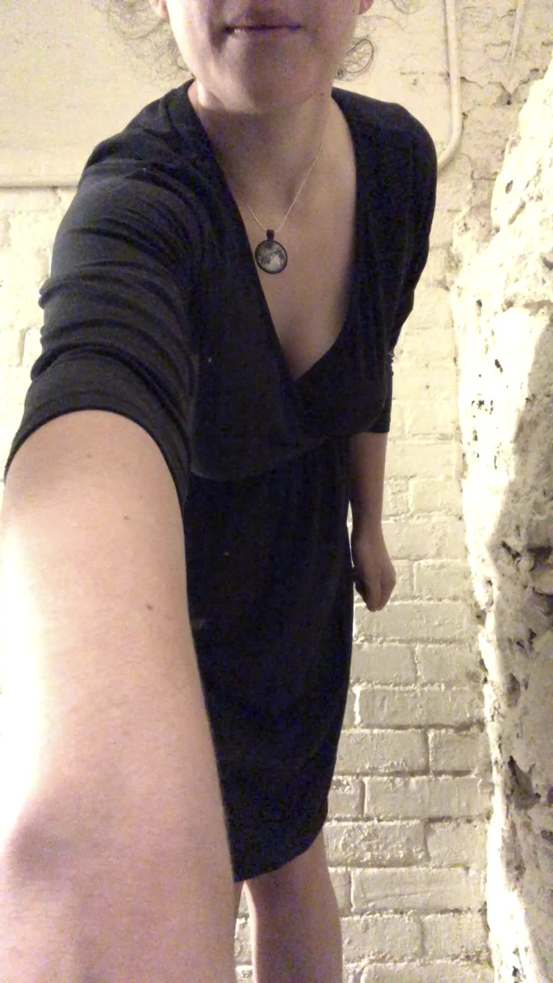 Getting frisky in the stairwell