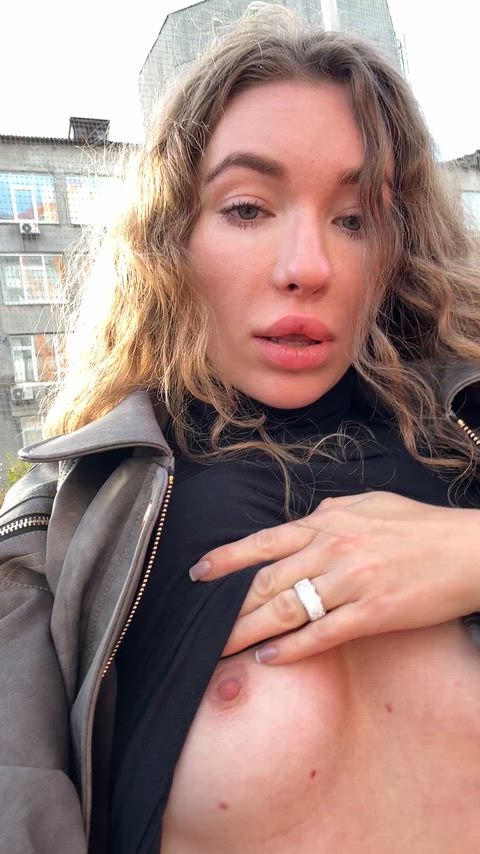 my tits get more sensitive on the fresh air