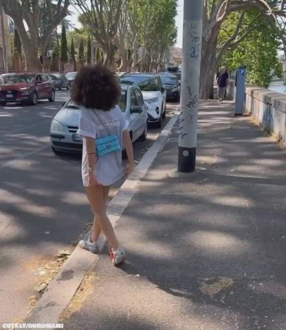 Amateur Ass Boobs Ebony Flashing Public Pussy Tits Voyeur Porn GIF by duromami
