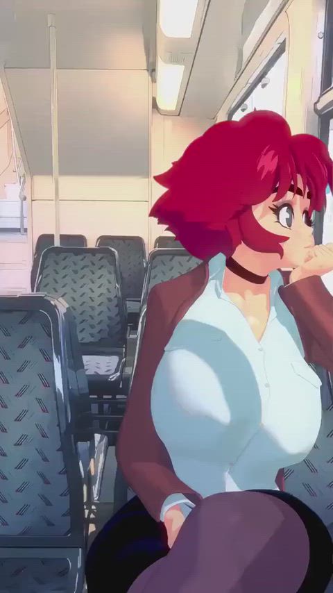 [F4M] Your pervert sister and you have to take the train to the nearest city to work, however since you live on such a small town the train carts remain empty~