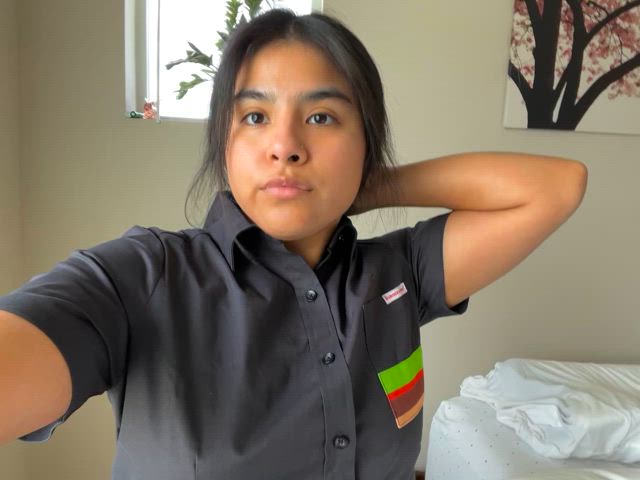 Babe I brought you a snack home from work!🙈