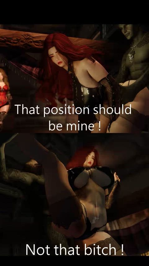 《Three Rose of Skyrim》 Chapter 30：女僕匯報情資、托倫床第很操