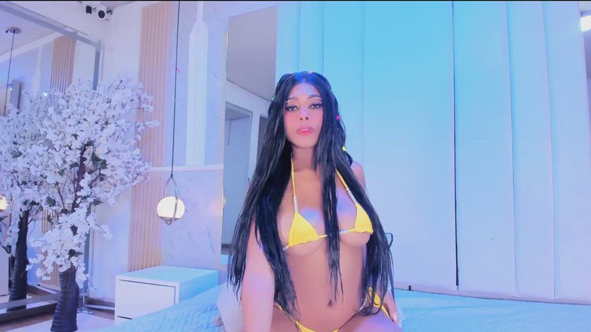 Blowjob Booty Cum Doggystyle Latina Lingerie Masturbating Natural Tits POV Wet Pussy Porn GIF by salomebenez