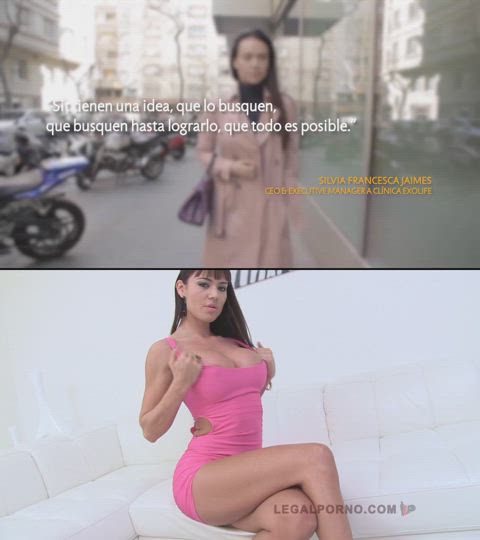 Pornstar vs cute CEO