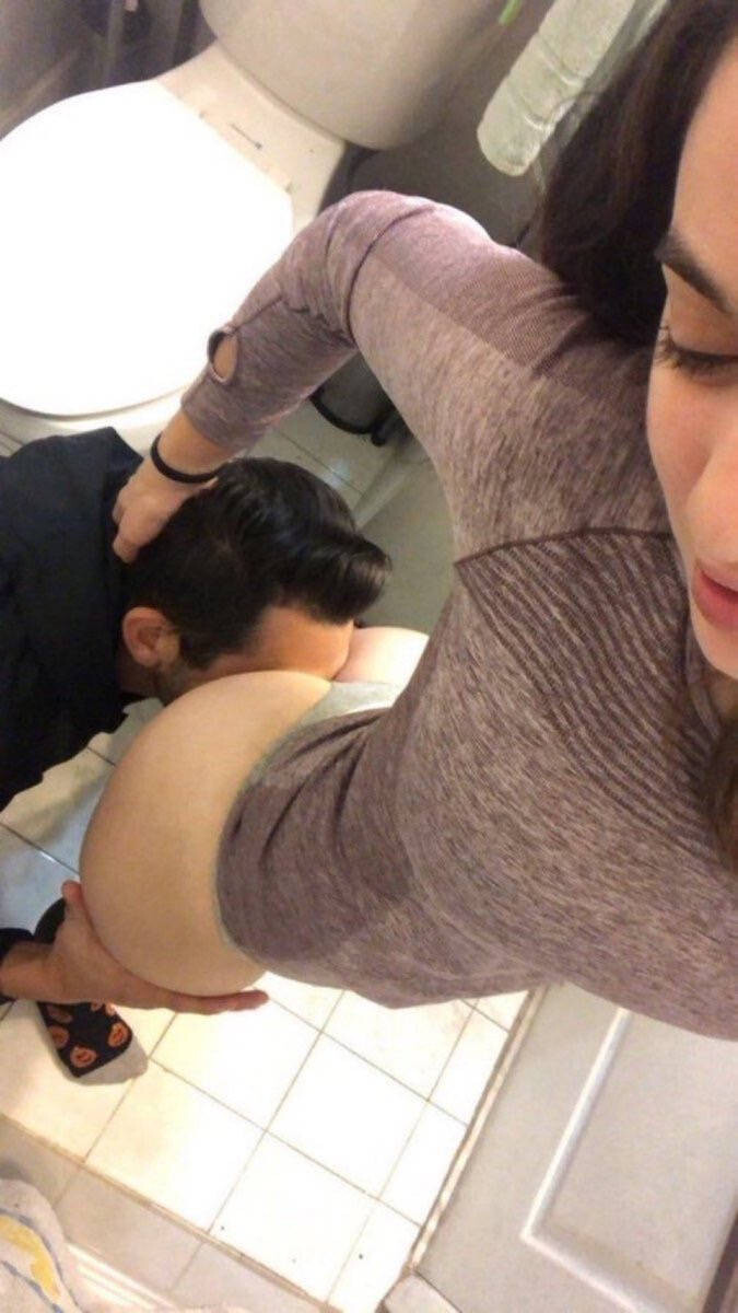 Bdsm ass eating asslicking