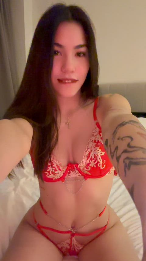 Ich warte schon im Bett