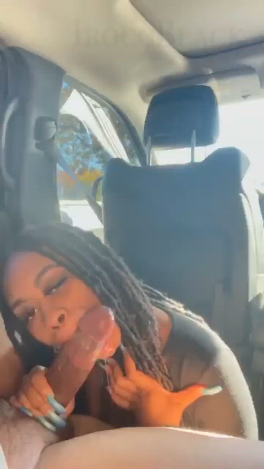 Amateur, BBC, Big Dick, Blowjob, Car, Car Sex