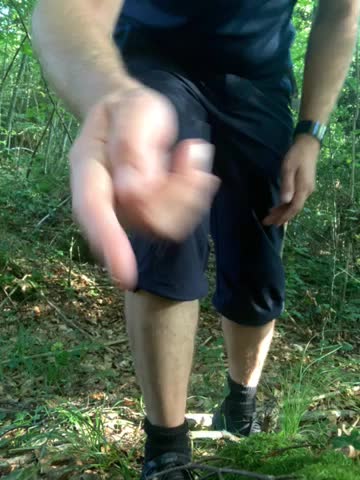 Taking off undies in the forest - sorry, struggling a lot...