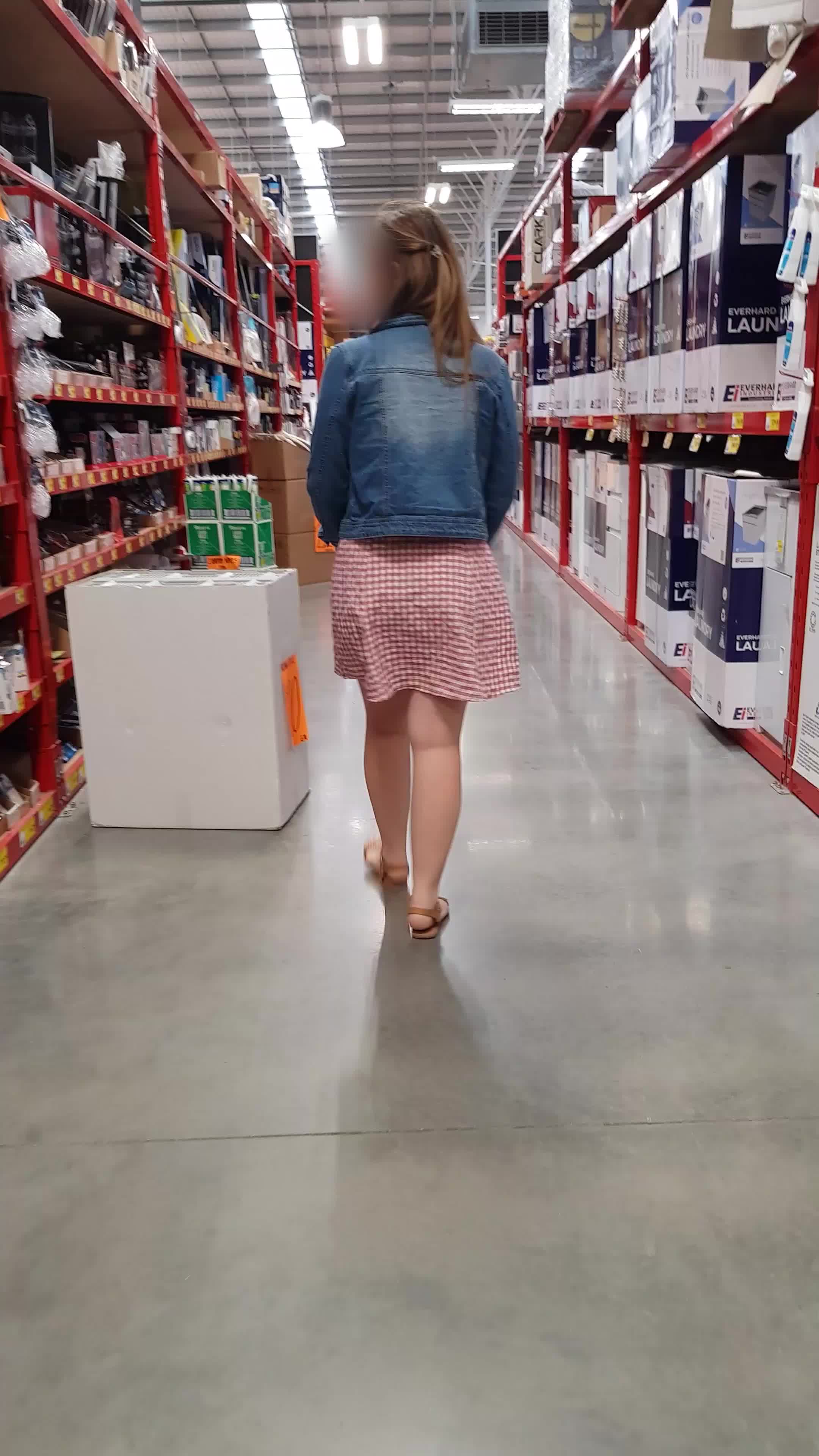 I love showing off in the hardware store