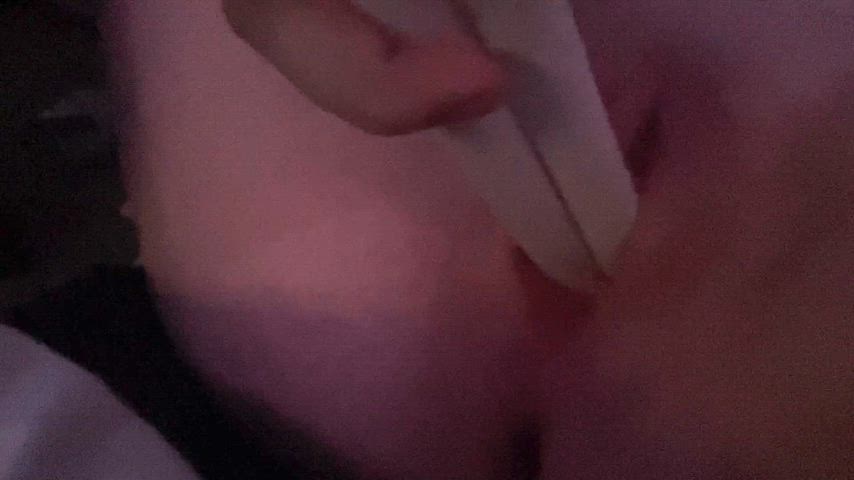 don’t have a dildo but drum sticks work just as well 🥰