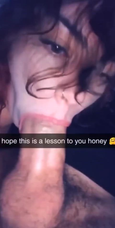 The lollipop sounds better than my boyfriend one