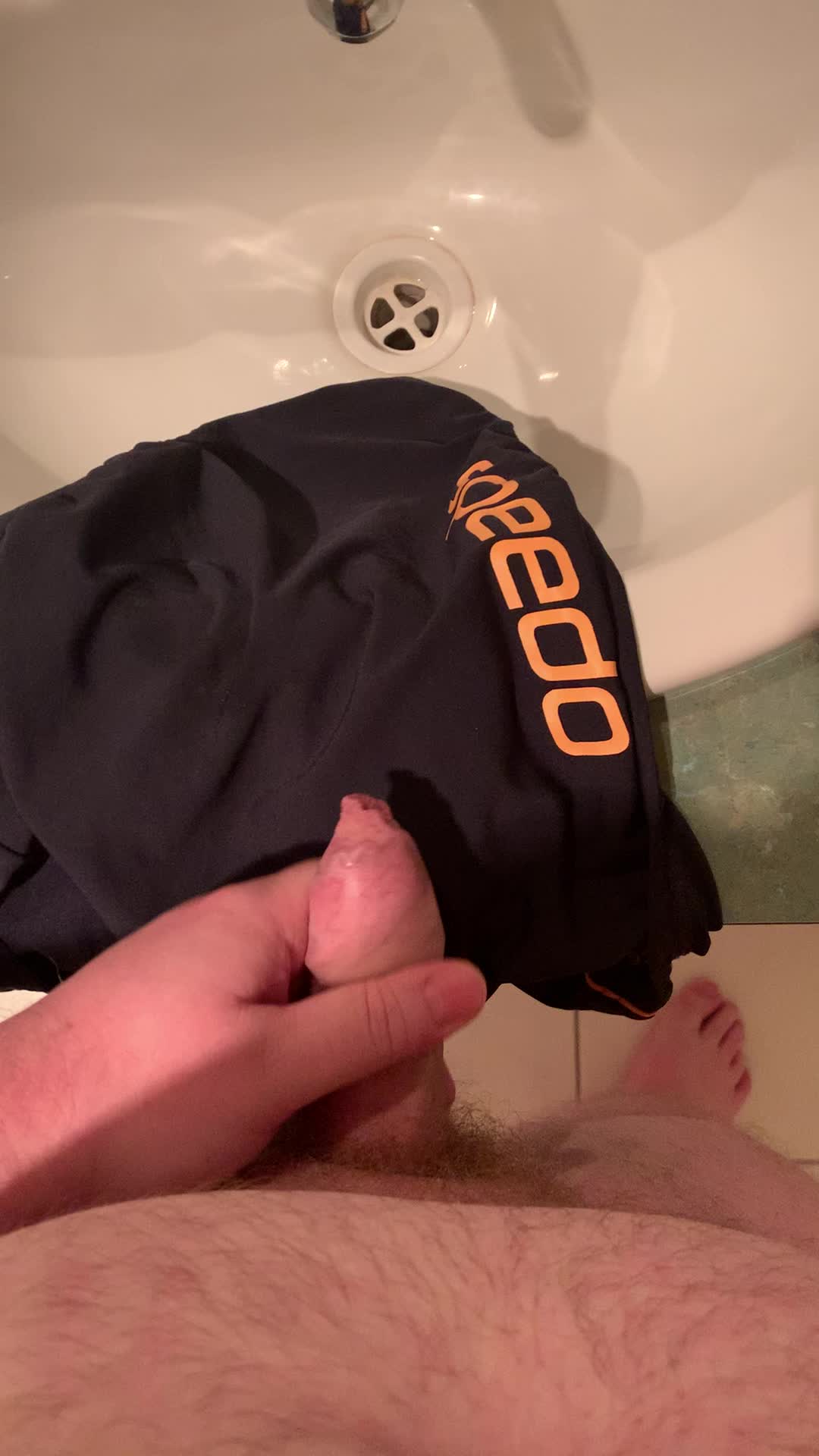 Need to replace the speedos with a mouth...