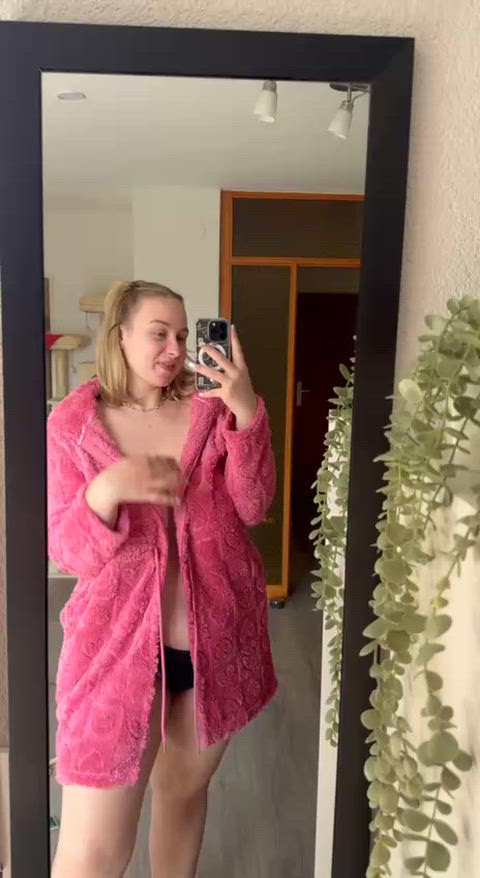 I’m not good at keeping my clothes on clearly lol