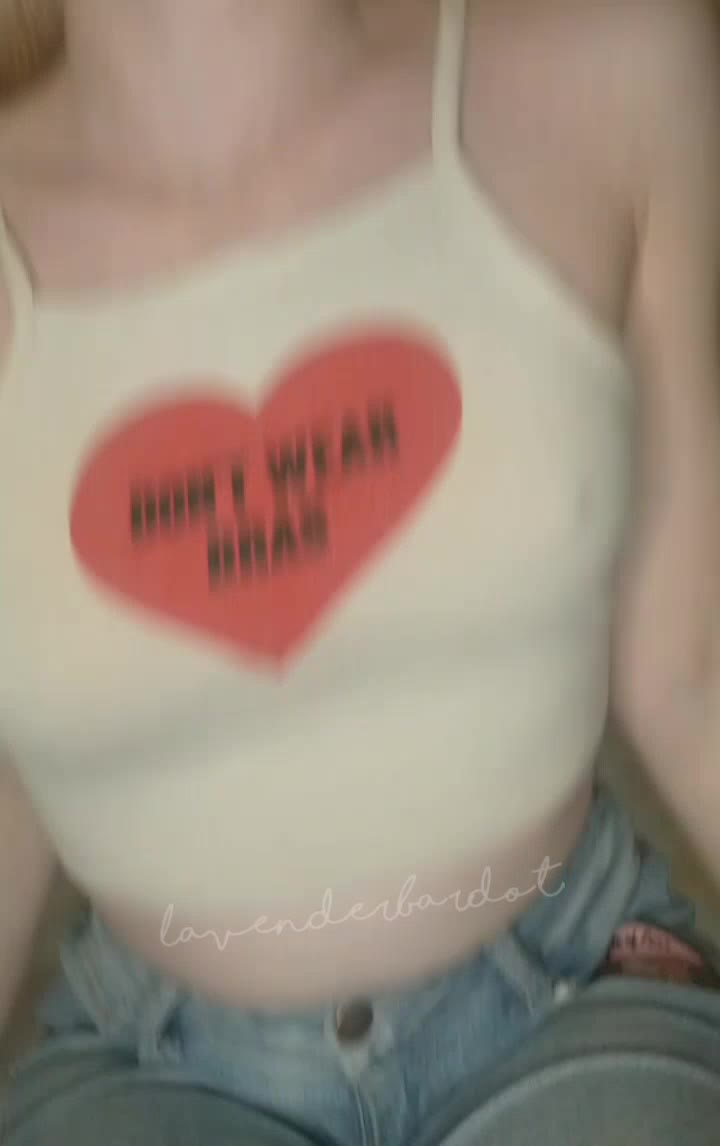 Daddy tells me I shouldn't wear bras cause then he can't grab me ;p