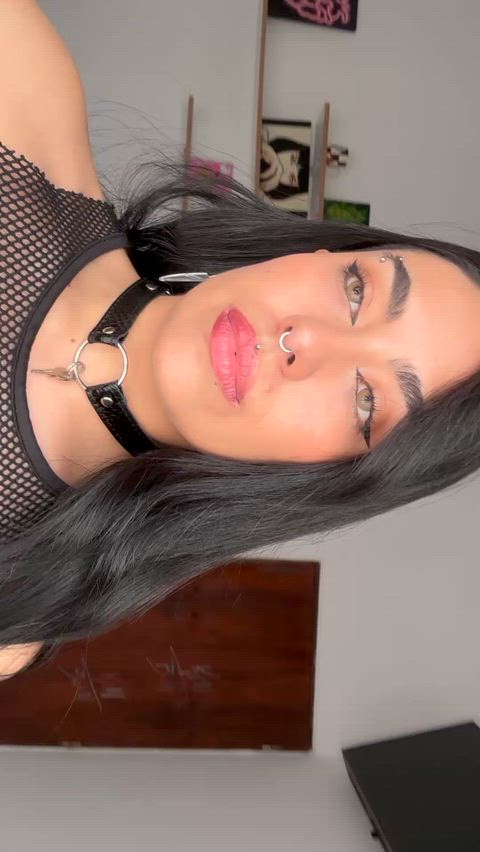 First in the mouth and then in the ass, on my knees now