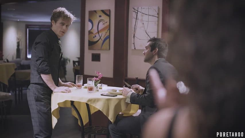 Latina [Liv Revamped] gets creampied by the waiter