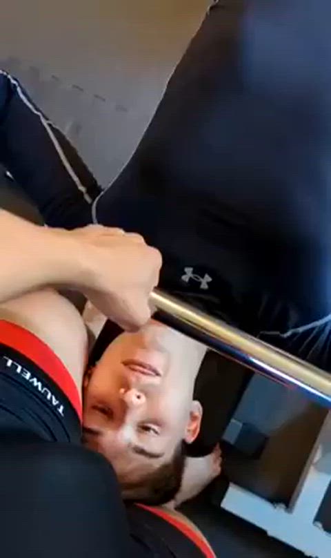 Make his throat bulge