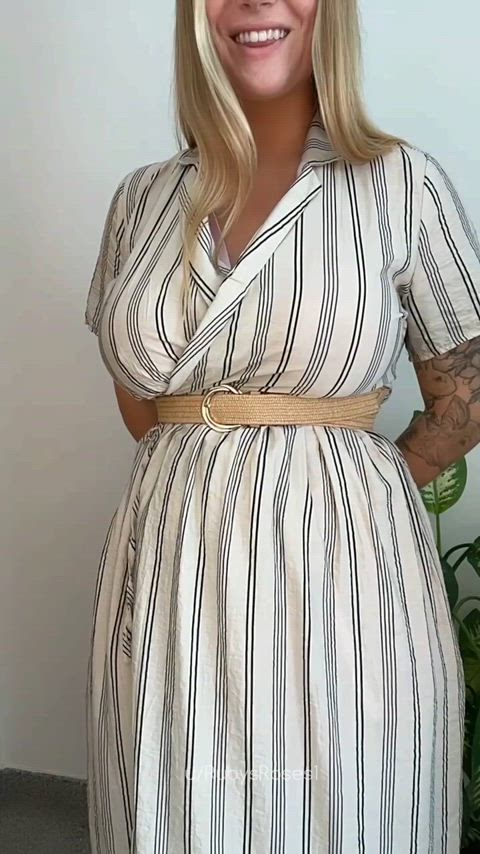 Hiding all this thickness under my outfit at the office