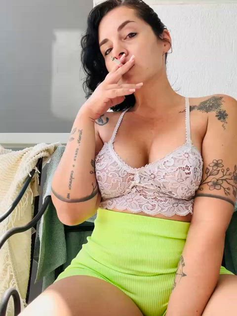 My favorite cigarette is when I start my day