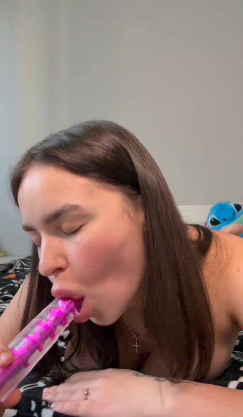 Amateur Babe Blowjob Brunette Cute Homemade NSFW OnlyFans Solo Teen Porn GIF by sofamur