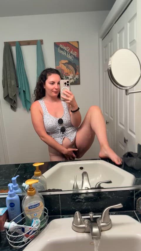 This is too much for most guys, but being natural makes me feel sexy...