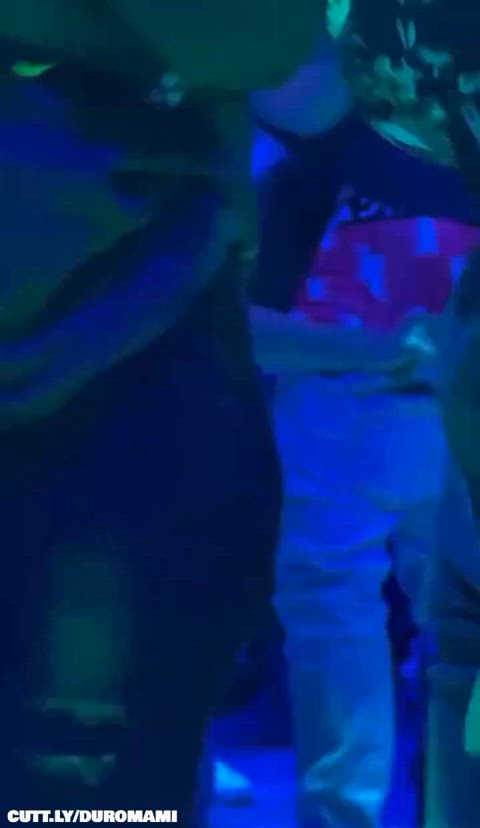 Amateur Blowjob Club Flashing Nightclub Public Tits Trashy Trashy Boners r/CaughtPublic Porn GIF by duromami