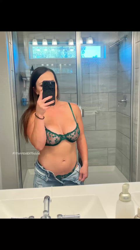 Sexy wife couldn't wait to climb on a new big dick. thumbnail