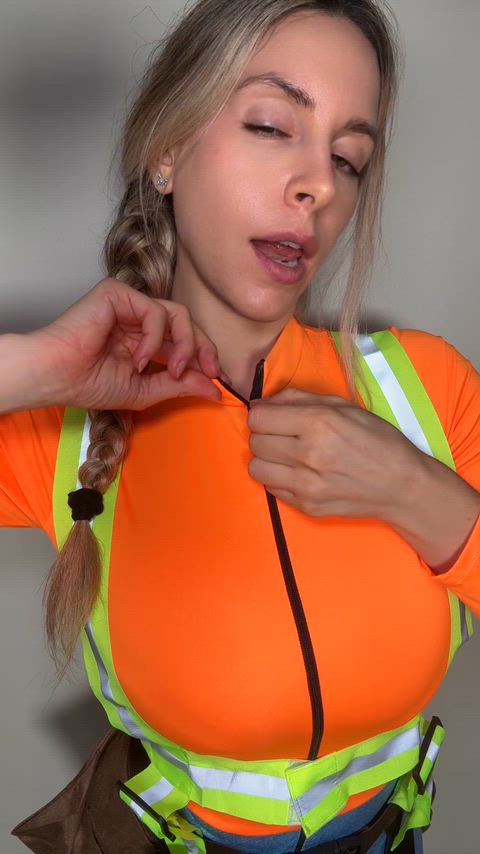 Babe Big Tits Blonde Boobs NSFW Nude OnlyFans Pale Pussy Tits Porn GIF by blondiewithtiddies