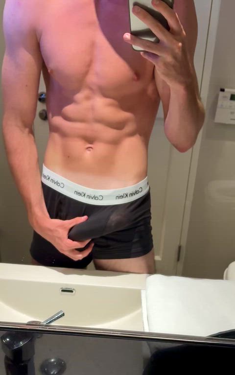 I love teasing you in my bathroom