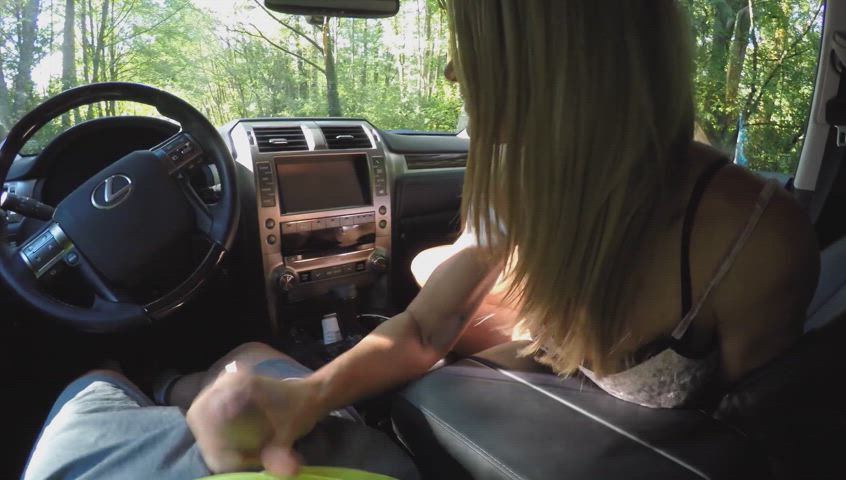 Cumshot Jerk Off Outdoor Porn GIF by msix06