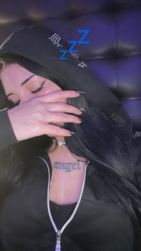 My fingers are tired, I need your tongue