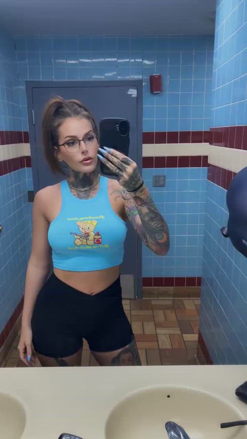 Thankfully no one walked in