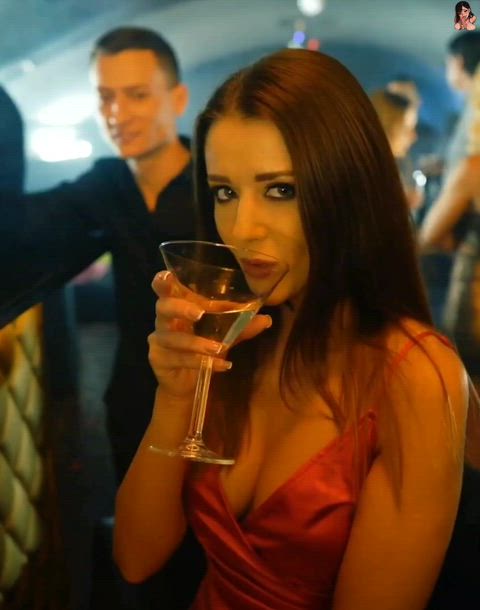 Her friend eating her in public bathroom