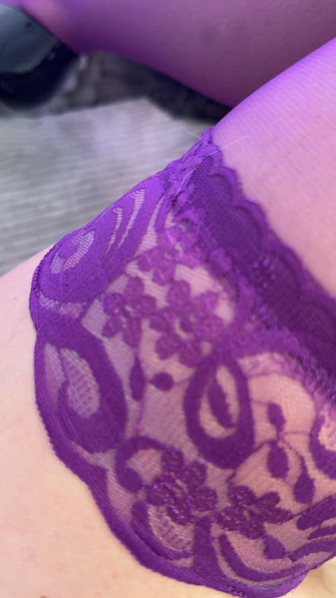 Stockings and heels is a must!