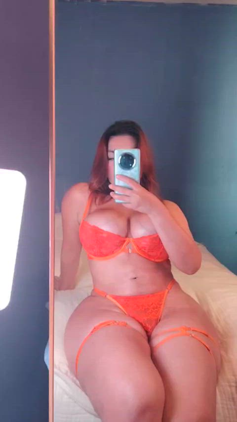 I love red, I love it when you leave my ass red, when you choke me and leave me red, when you fuck me hard until my pussy is red, all while you pull my red hair